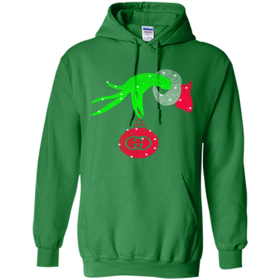 Grinch hand holding logo Gucci PING PONG