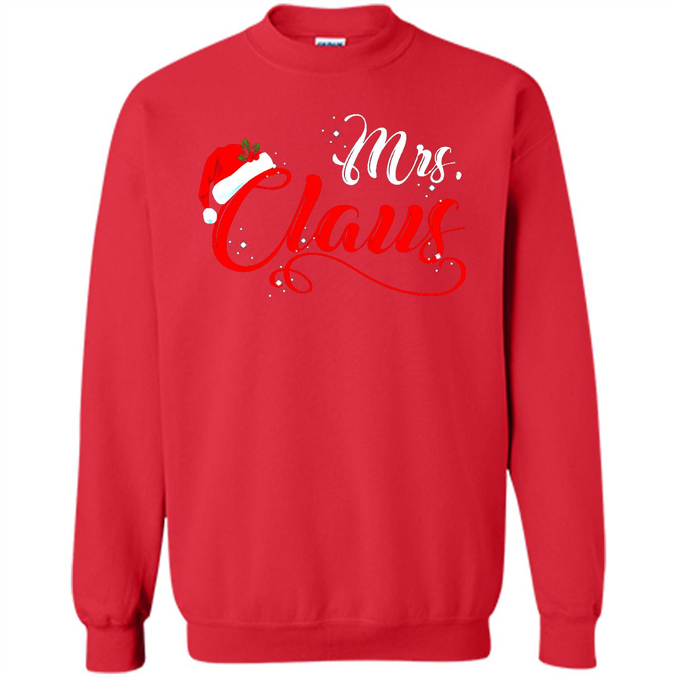 Mrs. Claus Santa Claus Merry Xmas T-Shirt - Sweatshirt