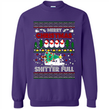Merry Christmas Shitter Full Christmas Tree Snowman PING PONG