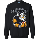 Grumpy Santa Claus Dallas Cowboys Football Team PINGPONG