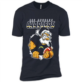 Grumpy Santa Claus Los Angeles Chargers Football Team PINGPONG