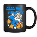 Grumpy Santa Claus Carolina Panthers Football Team PINGPONG