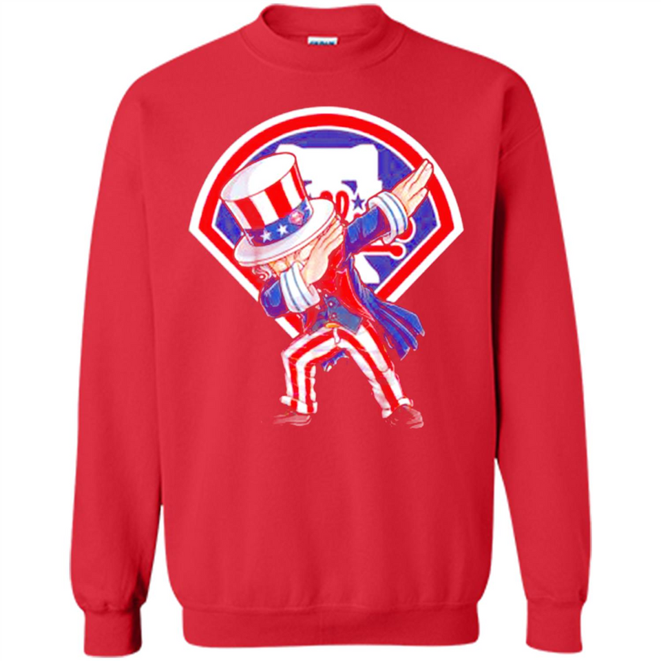 MLB PHILADELPHIA PHILLIES UNCLE SAM DABBING INDEPENDENCE DAY