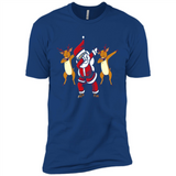 Dabbing Santa - Funny Santa Claus Christmas Dab - Premium Short Sleeve T-Shirt
