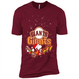 Snoopy Christmas San Francisco Giants - Premium Short Sleeve T-Shirt