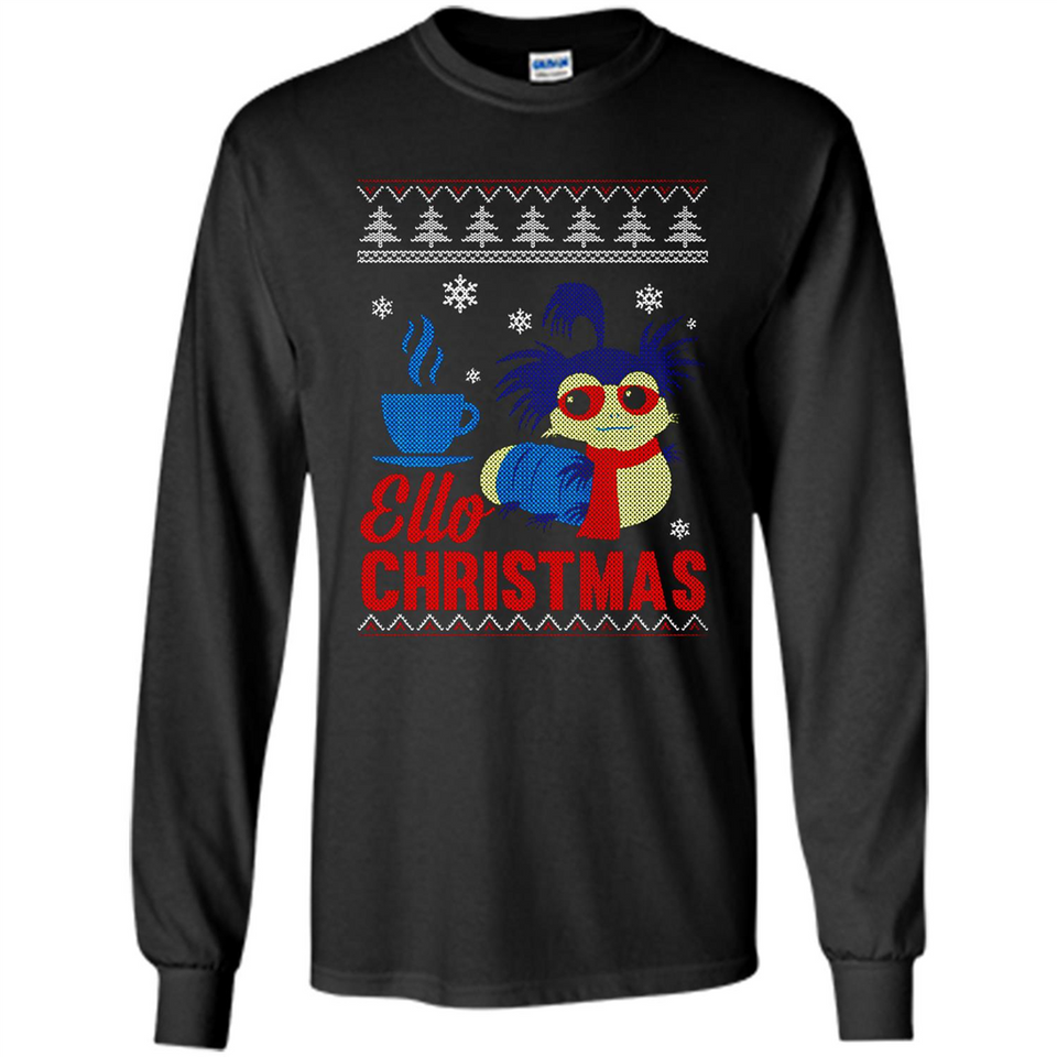 Christmas Ugly Sweater Ello Christmas - Long Sleeve T-Shirt