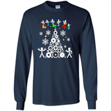 Funny Mechanics Ugly Christmas 2018 - Long Sleeve T-Shirt