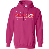 Mens Christmas Funcle The Cool Fun Uncle Definition Xmas - Hoodie