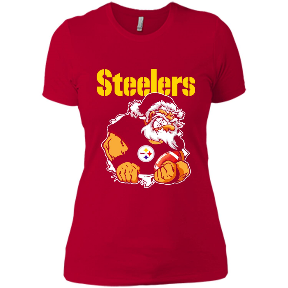 Grumpy Santa Claus Pittsburgh Steelers Football Team PINGPONG