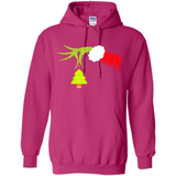 Funny Grinch Hand Holding Christmas Tree Ornament Christmas PING PONG