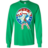 MLB TEXAS RANGERS UNCLE SAM DABBING INDEPENDENCE DAY
