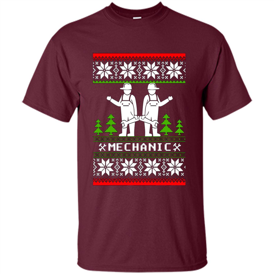 Mechanic Christmas sweater PINGPONG