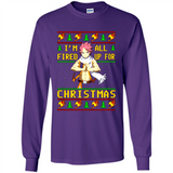 Natsu I’m all fired up for Christmas ugly sweatshirt PINGPONG
