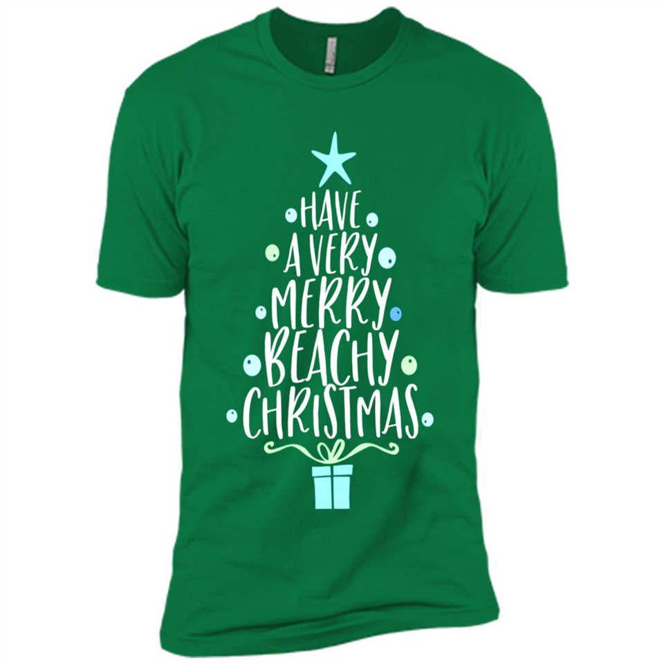 Have A Very Merry Beachy Xmas Vacation - Premium Short Sleeve T-Shirt