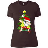 Dabbing Santa Christmas In July - Ladies' Boyfriend T-Shirt