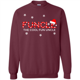 Mens Christmas Funcle The Cool Fun Uncle Definition Xmas - Sweatshirt