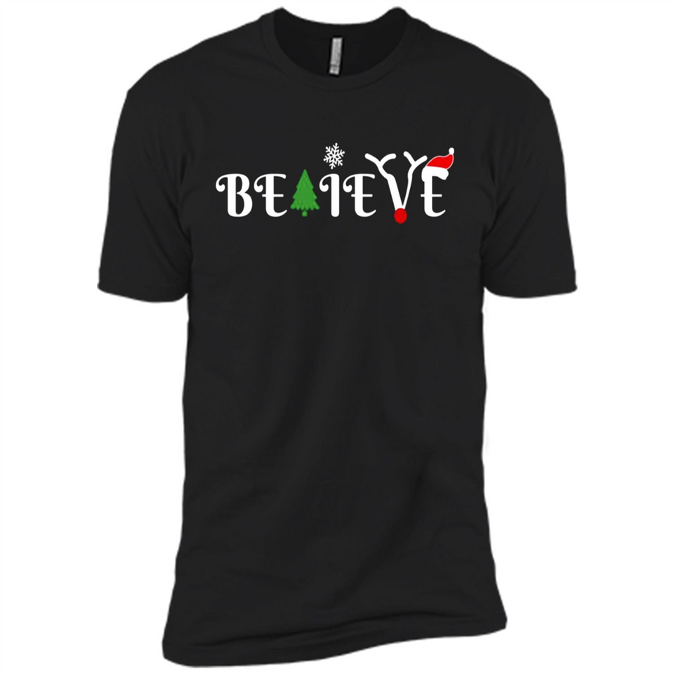 Believe in Christmas - Premium Short Sleeve T-Shirt
