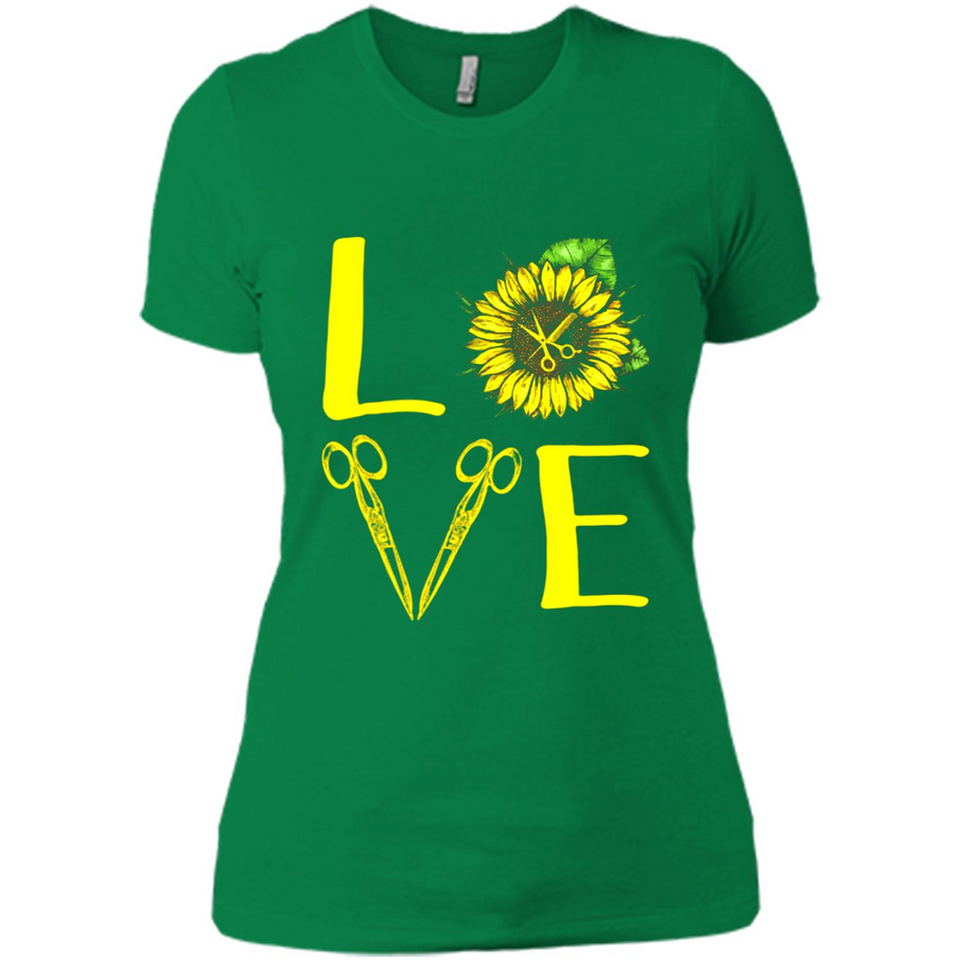 Hair Stylist Love Sunflower Scissors PING PONG