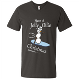 Snowman Snowboarder Tshirt Have Jolly Ollie Christmas