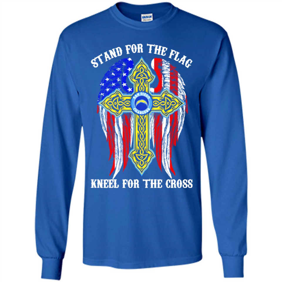 Chargers - stand for the flag kneel for the cross