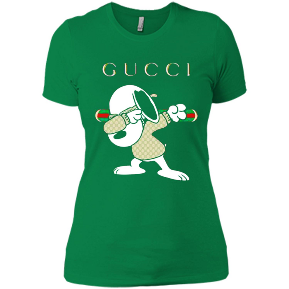 SNOOPY GUCCI DABBING - Ladies' Boyfriend T-Shirt