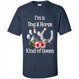 I'm A Dog & Horse Shirt Animal Lover Gift
