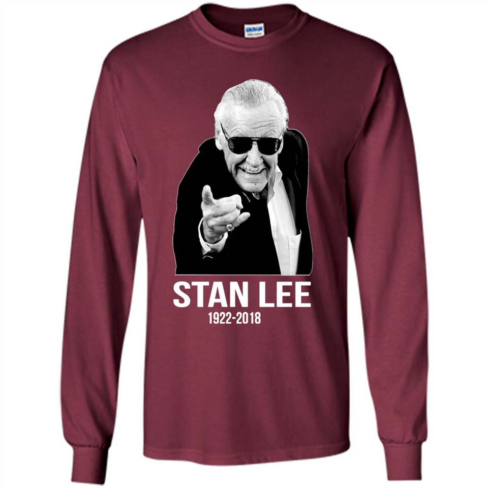 Stan Lee Rip 1922-2018 - Long Sleeve T-Shirt