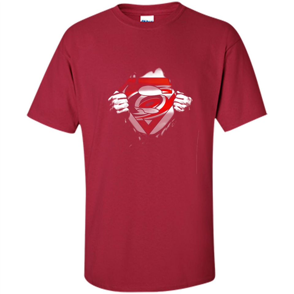 Carolina Hurricanes And Superman Fans - Shirt