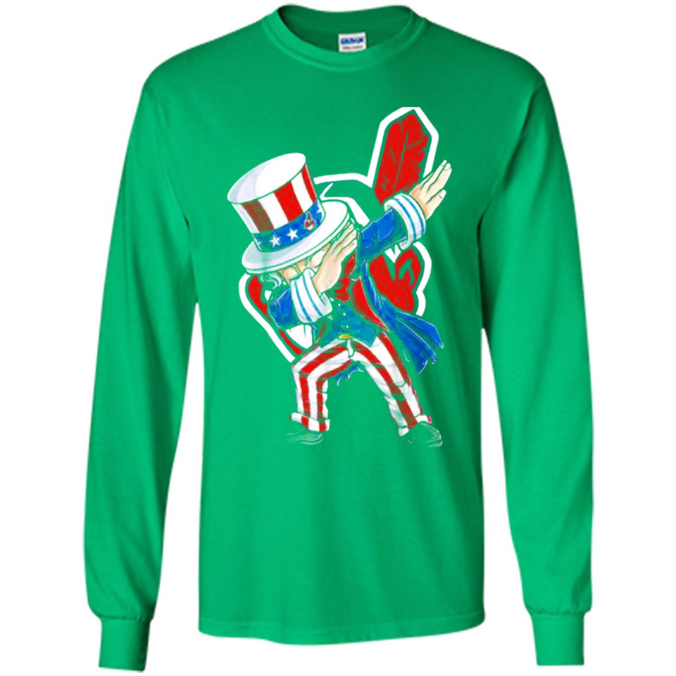 MLB CLEVELAND INDIANS UNCLE SAM DABBING INDEPENDENCE DAY