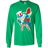 MLB CLEVELAND INDIANS UNCLE SAM DABBING INDEPENDENCE DAY