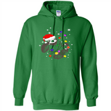 Cute Christmas Choloepus Sloth Santa Led Light Mug - Hoodie