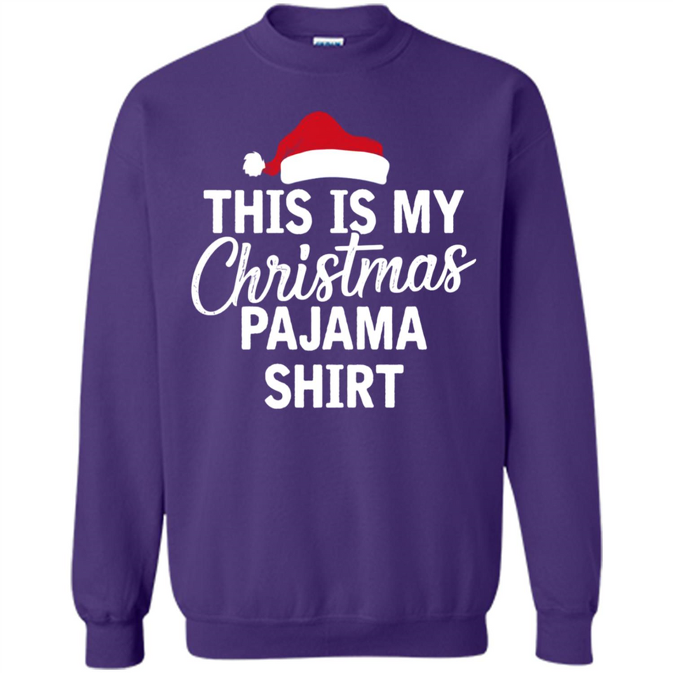 This Is My Christmas Pajama Family Matching - Sweatshirt