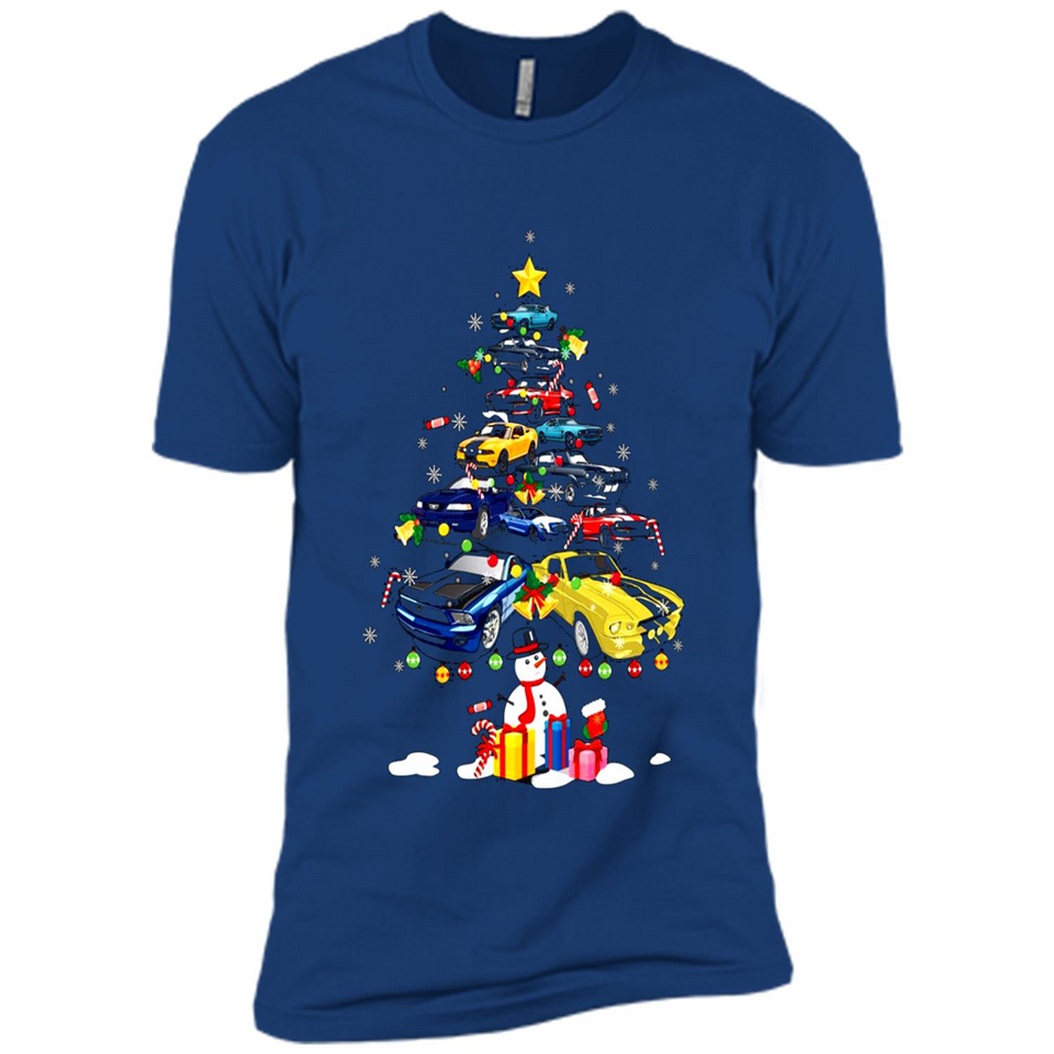 Mustang Tree Christmas Sweatshirt PINGPONG