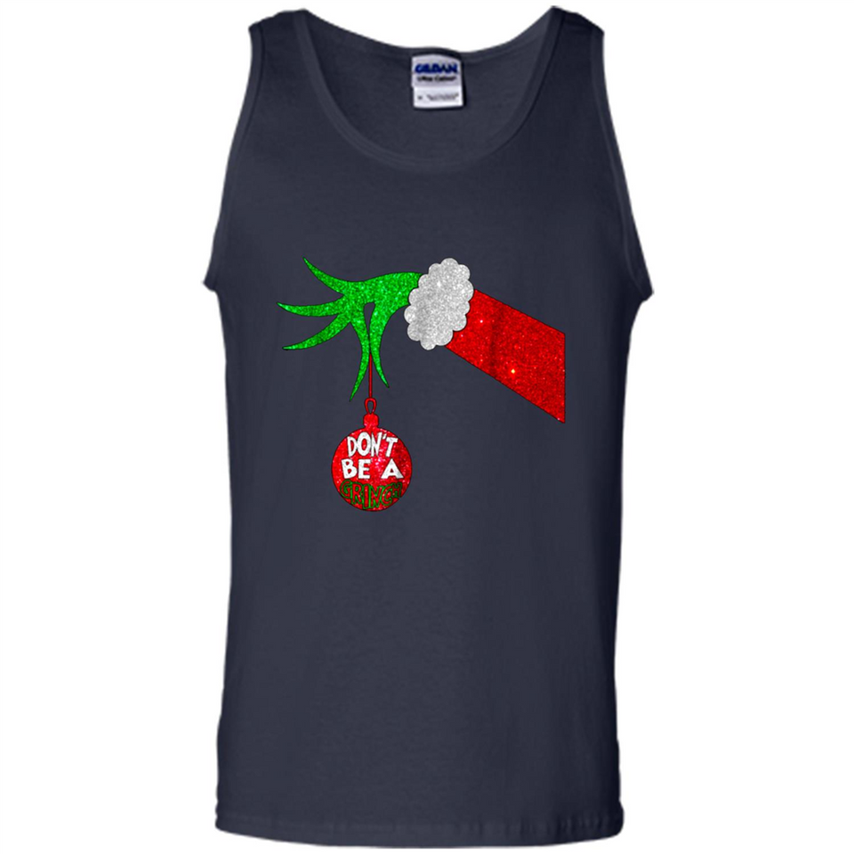 GRINCH HAND HOLDING CHRISTMAS ORNAMENT - DON'T BE A GRINCH PINGPONG