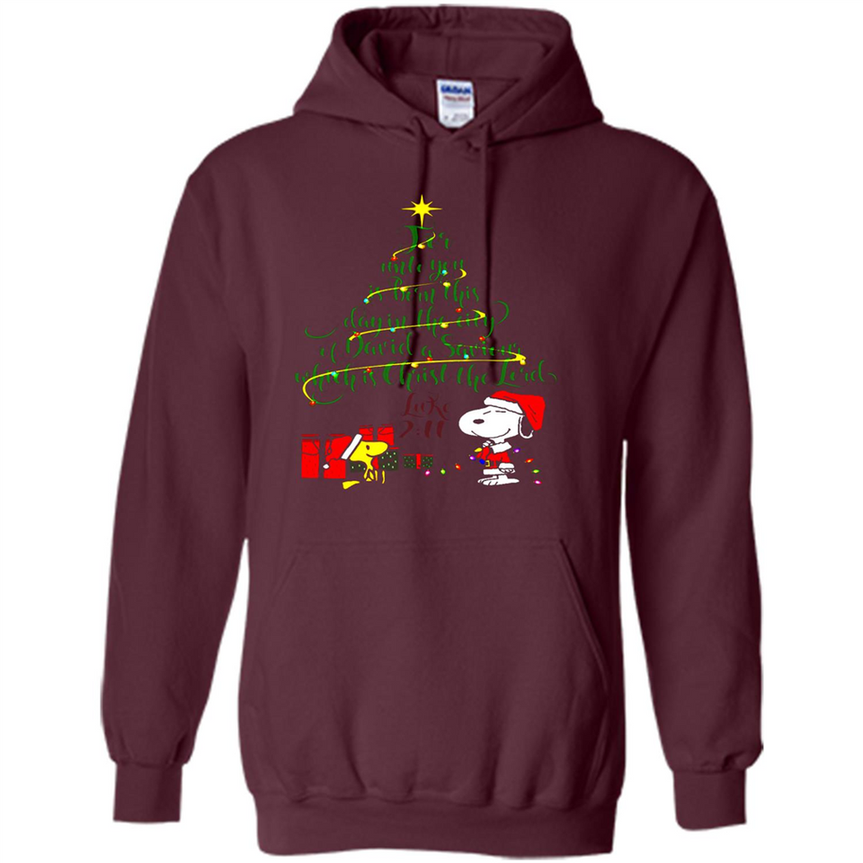 Snoopy Christmas Tree T-Shirt - Hoodie