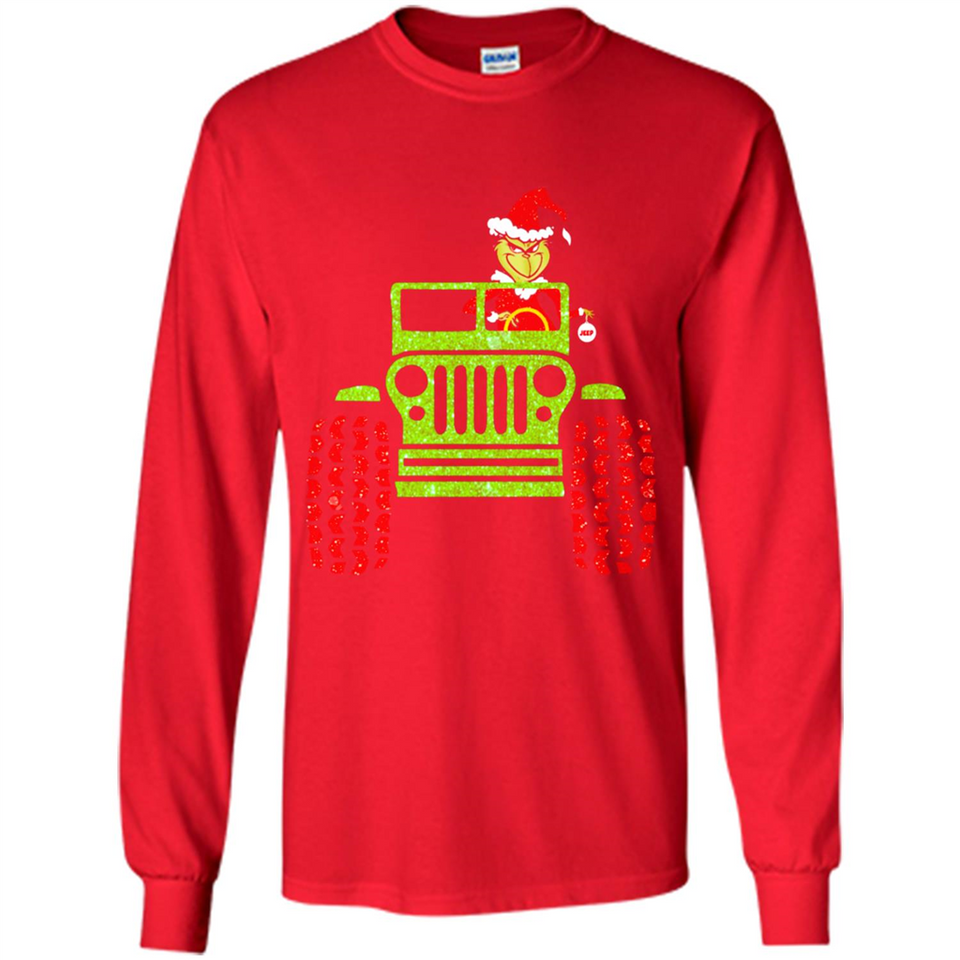 Grinch Jeep Christmas