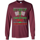 Funny Drag Racing Ugly Christmas Holiday Tree PING PONG