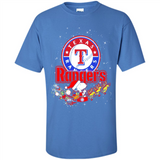Snoopy Christmas Texas Rangers - Shirt