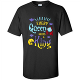 Nightmare Before Christmas Shirt - Sally Glitter Shirt - Every Queen needs a King PINGPONG