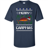 Santa Claus Carpmas Merry Carpmas Christmas Sweater PINGPONG - Shirt