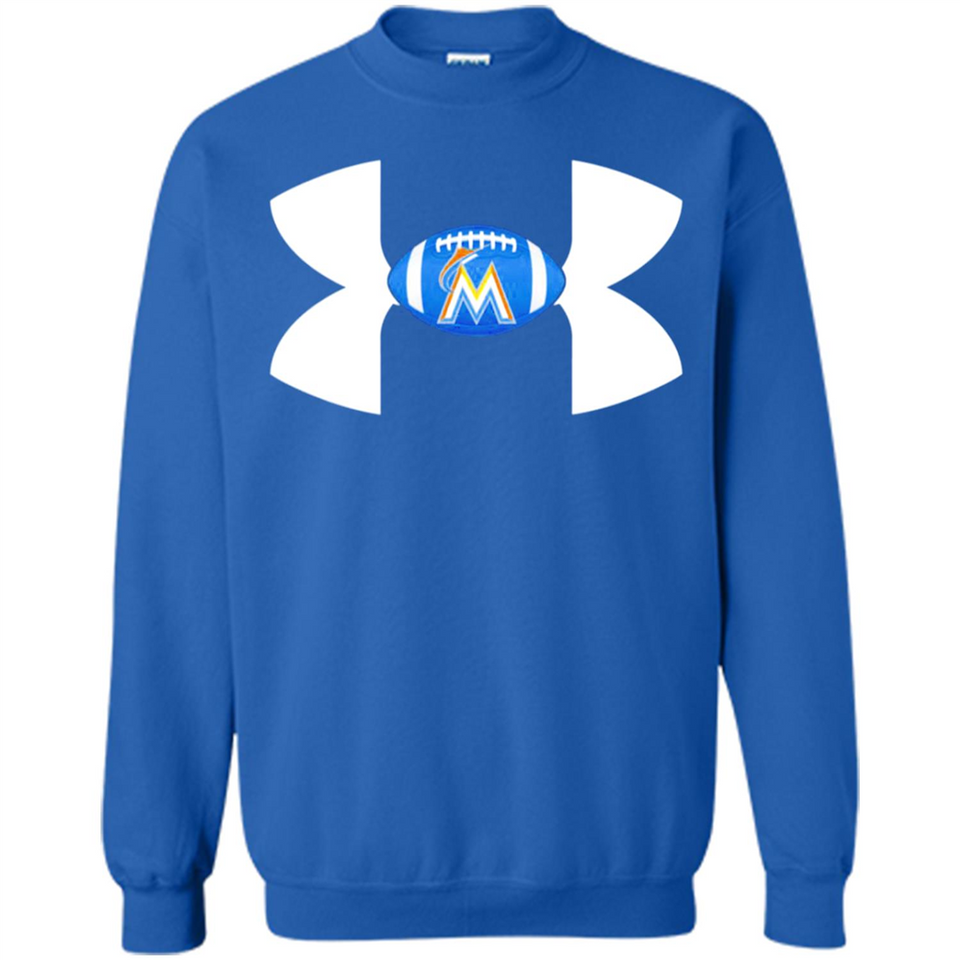 Miami Marlins Under Armour Logo - Sweatshirt