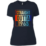 Retro Straight Outta 1965 53 Years Old - Ladies' Boyfriend T-Shirt