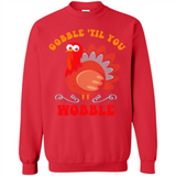 Thanksgiving Gobble Wobble Turkey - Sweatshirt
