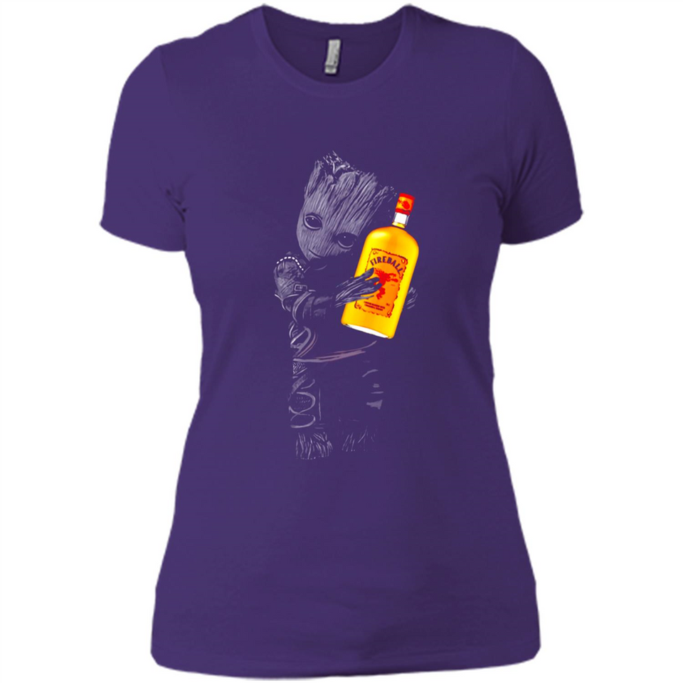 Groot hug Fireball Cinnamon Whisky PING PONG