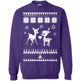 Rudolph and Clarice Ugly Christmas Sweater - Sweatshirt