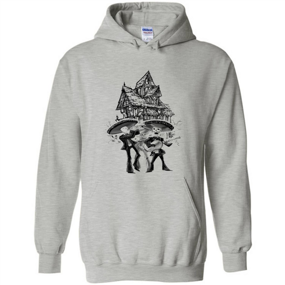Mariachi Skeleton Shirt Dia De Los Muertos Tequila - Hoodie