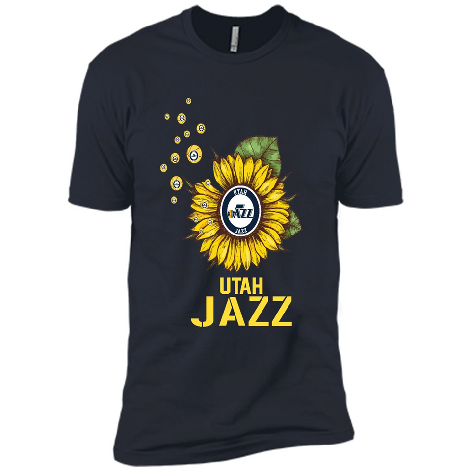 Utah Jazz Basketball Sunflower