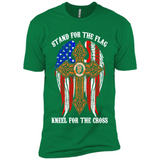 Francisco Giants - stand for the flag kneel for the cross