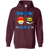 Snow Day Shirt For Indianapolis Colts Vs Minion Fans pingpong