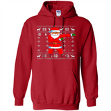 Flossing Santa Christmas Ugly Sweater Style Pajama Xmas Gift - Hoodie